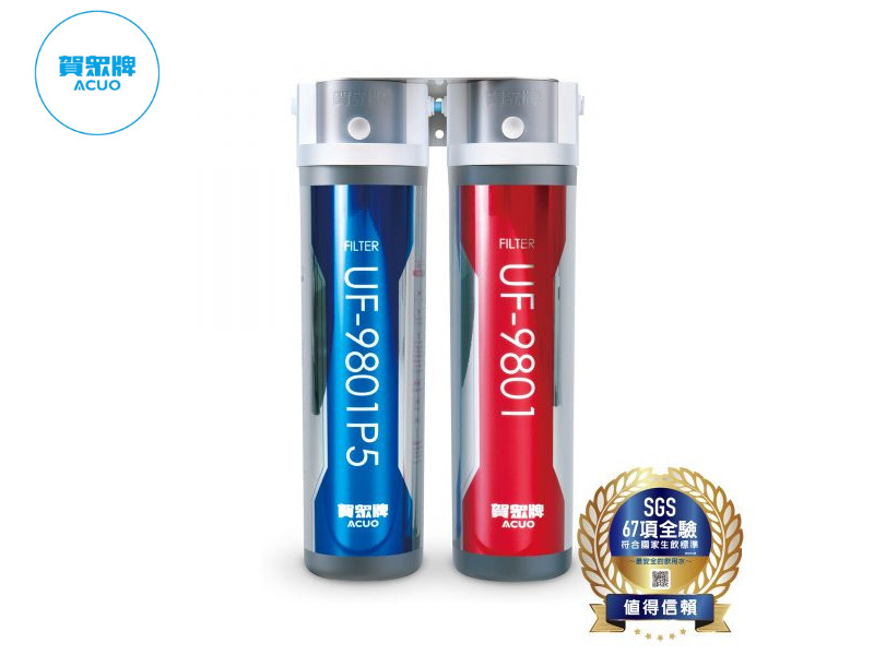 賀眾牌 UP-9802(雙道) 雙效抑菌淨水器