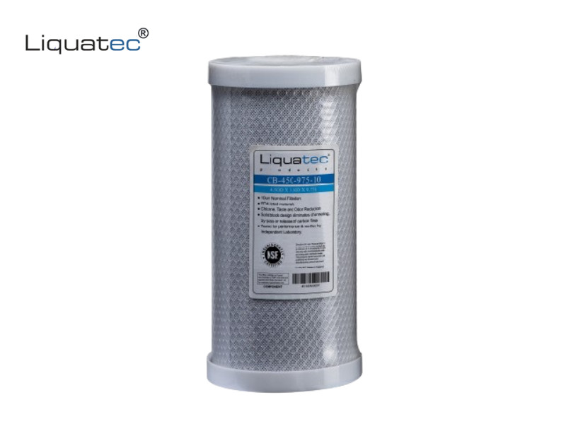 Liquatec 10吋大胖CTO壓縮活性碳濾心