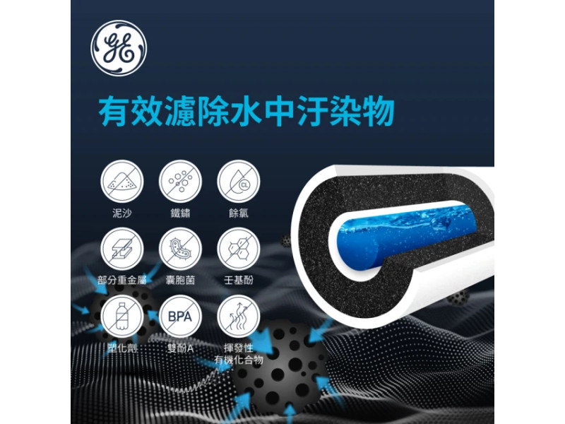 極清mini-高密度活性碳淨水器