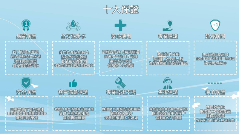 十大保證 