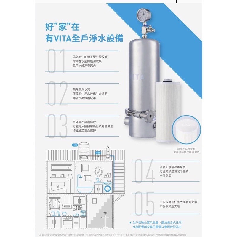 VITA全戶淨水設備